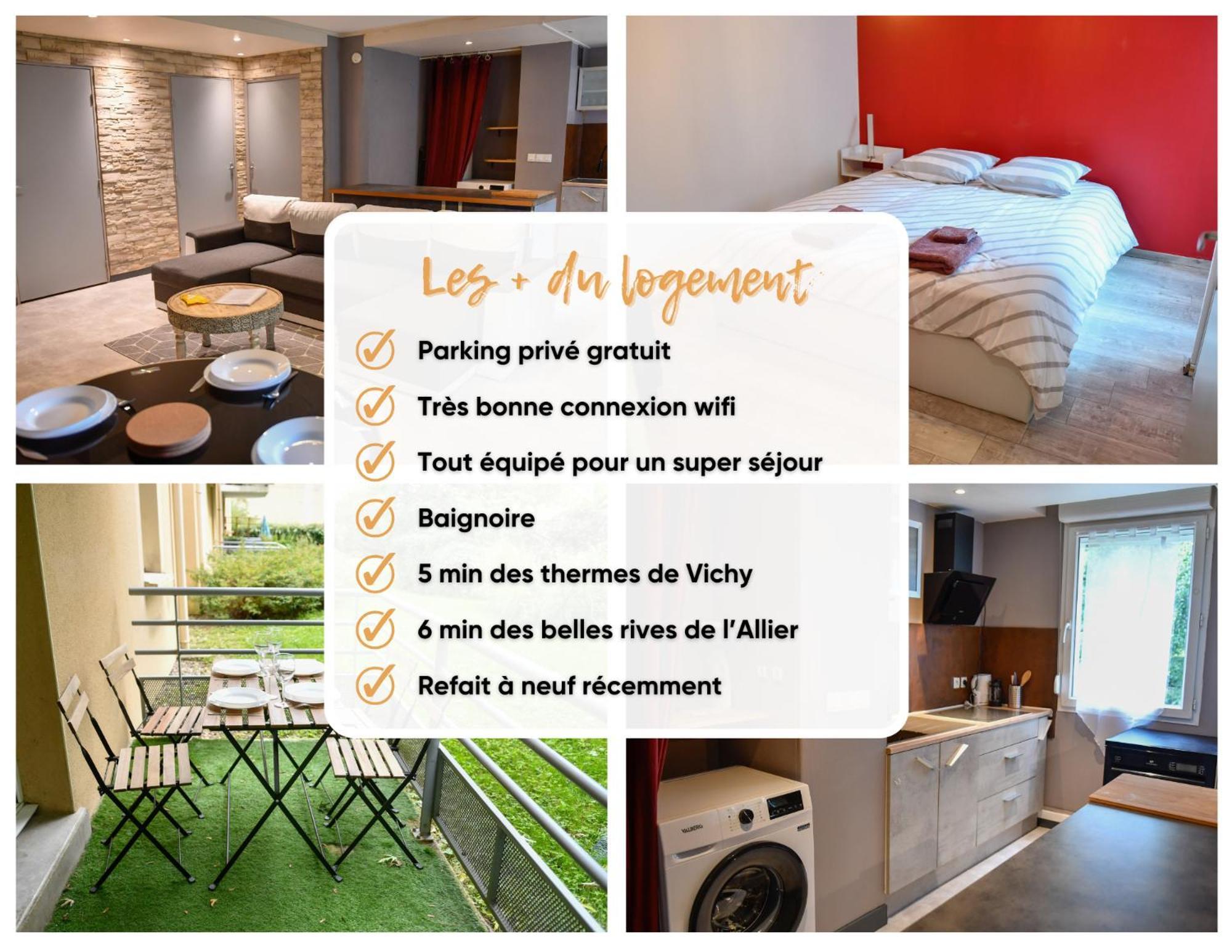 Calme Et Terrasse Privee Pres De Vichy Apartamento Bellerive-sur-Allier Exterior foto